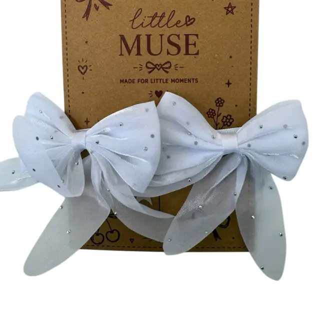 Light Organza Mini Bows