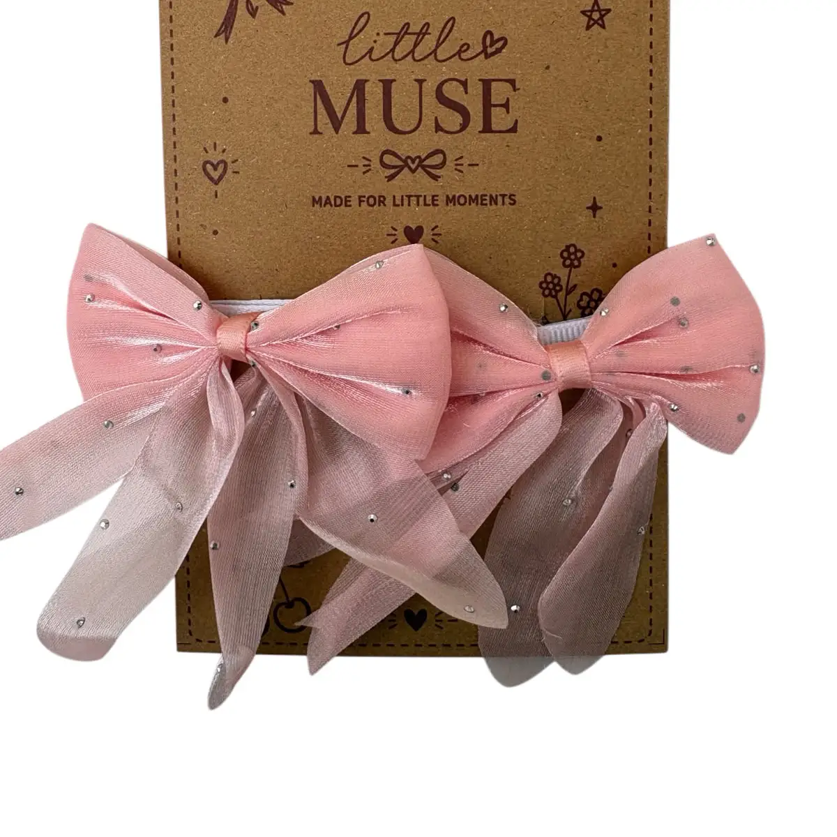 Light Organza Mini Bows - Image 2