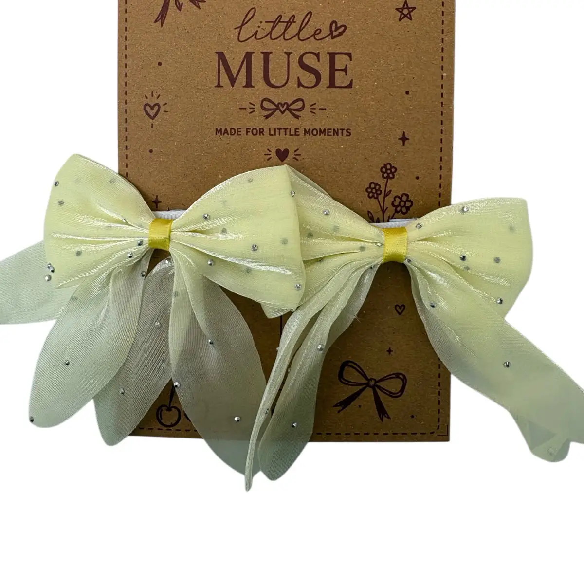 Light Organza Mini Bows - Image 3