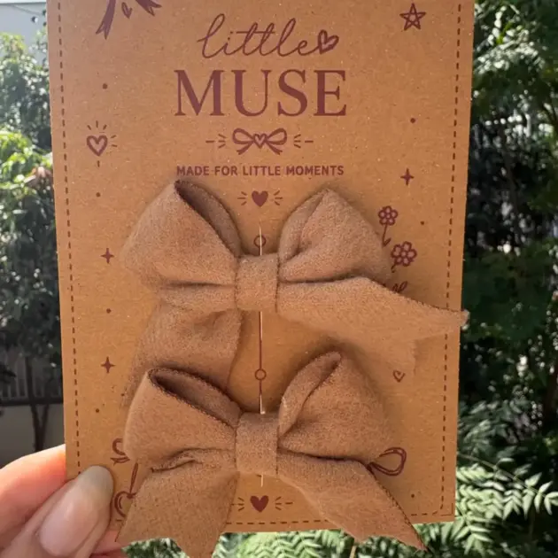 Fleece Brown Pair